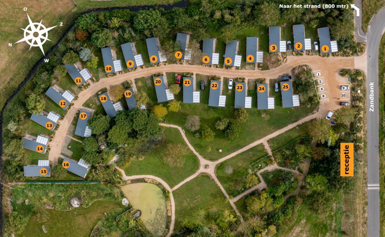 Welcome In - Chalet Vakantiepark Fort Den Haak - Huisdier Toegestaan Vrouwenpolder Exterior photo